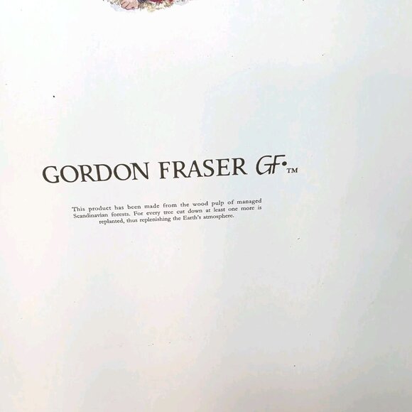 Vtg Christmas Advent Calendar Santa Teddy Bear Christmas Mouse Gordon Fraser - Picture 5 of 5